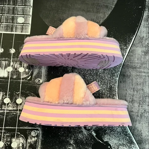 NEW UGG Disco Stripe Slide - Picture 8 of 10